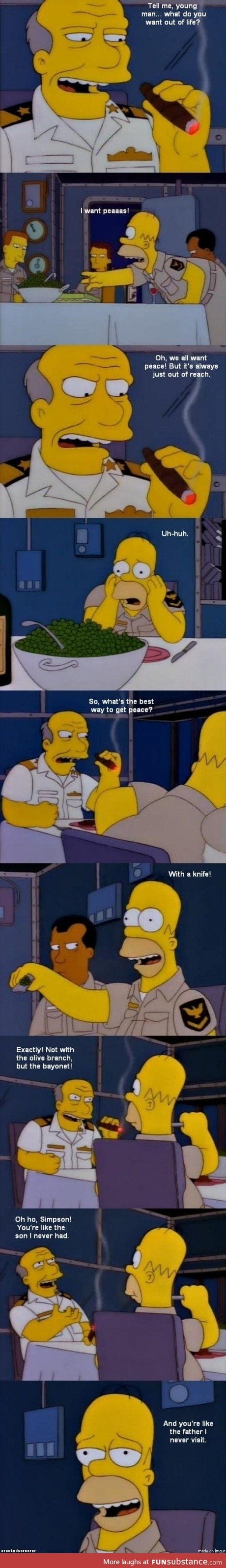 I like you Simpson