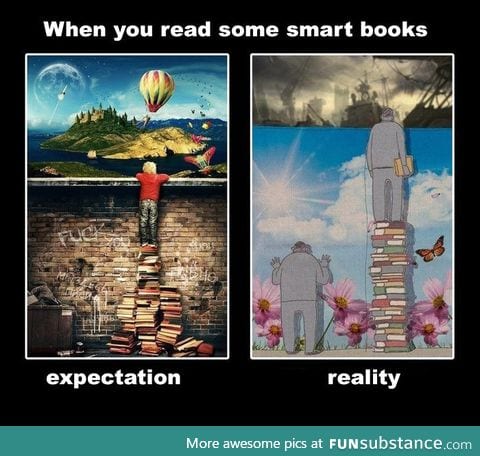 Books: Expectation vs reality