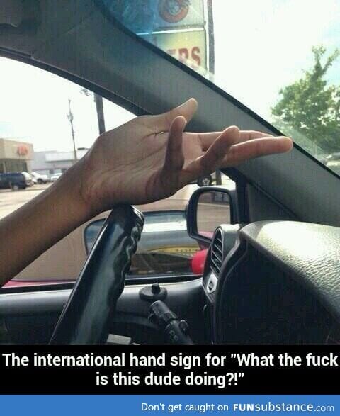 International sign language