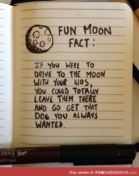 Fun moon fact