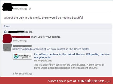 Sick Facebook Burns