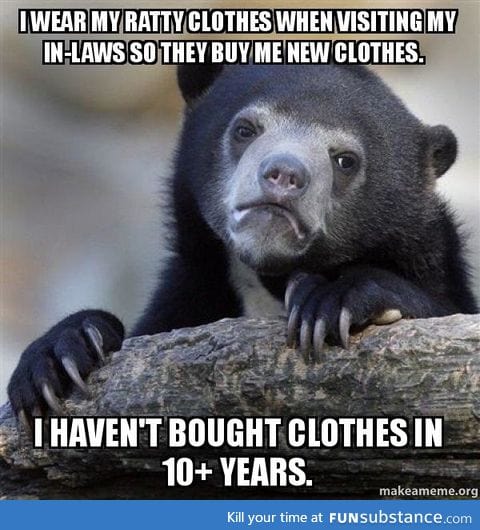 Confession bear