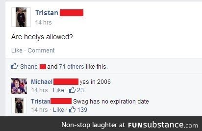 Swag expiry