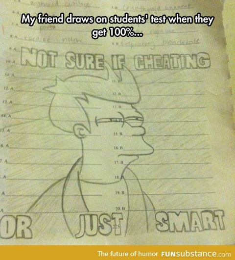 Not sure if cheating