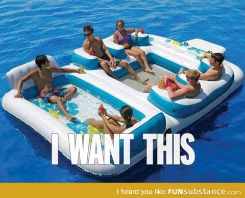 My life needs this flotation device