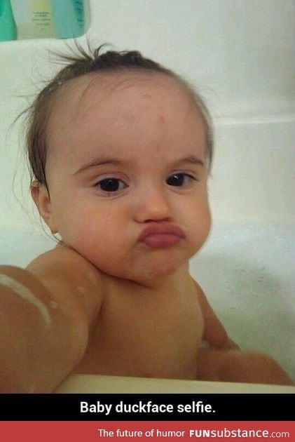 Baby Duck face