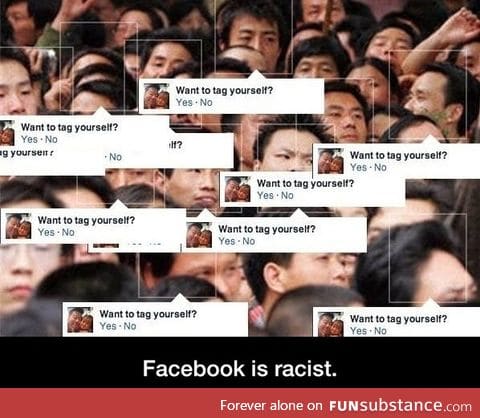 Racist Facebook