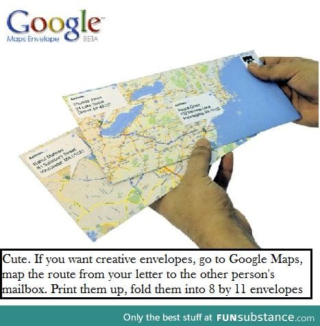 Google Map Letters