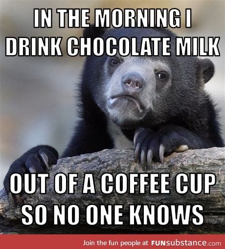 Coffee is more adult-like