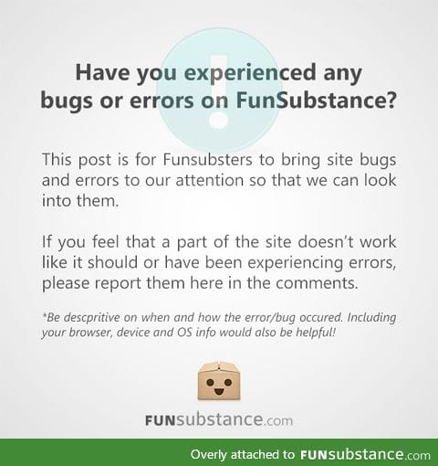 Report Bugs & Errors