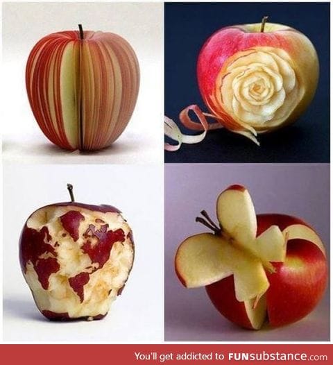 Mind Blowing Apple Art