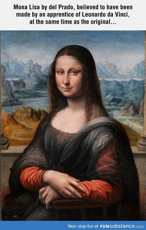 Mona lisa by del prado