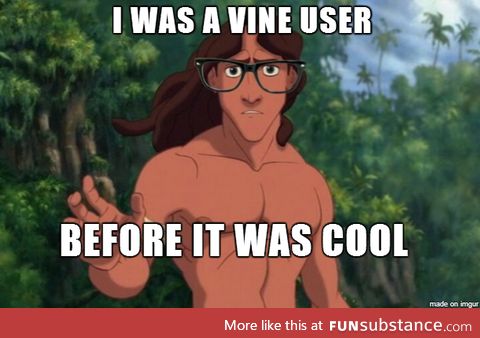 You've all met Hipster Ariel now meet Hipster Tarzan