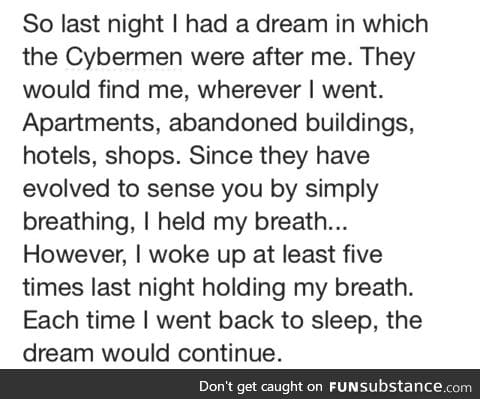 The one night I'm not an insomniac