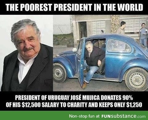 Good guy president