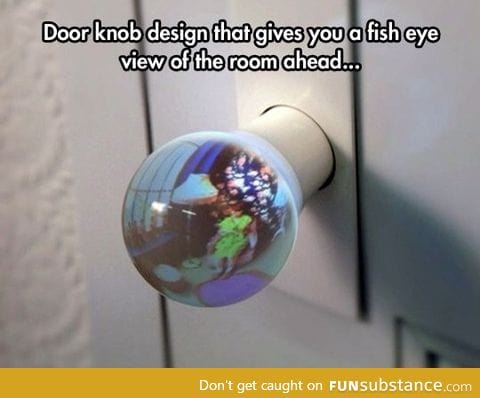 Good door knob design