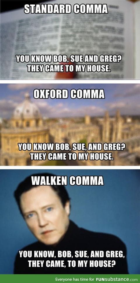 Types of commas