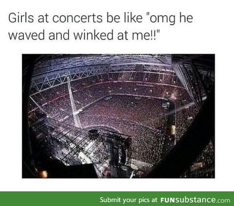 Girls at concerts
