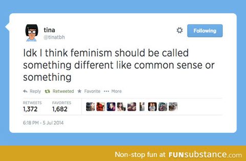 Tina on feminism