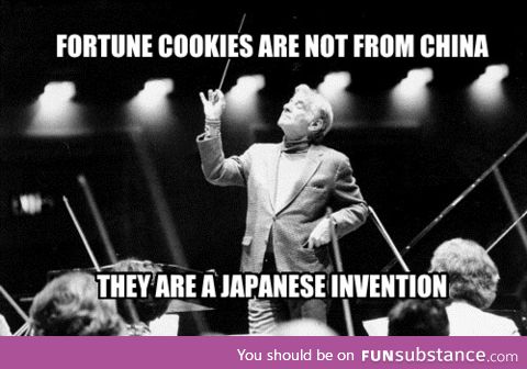 Correcting Conductor on fortune cookies