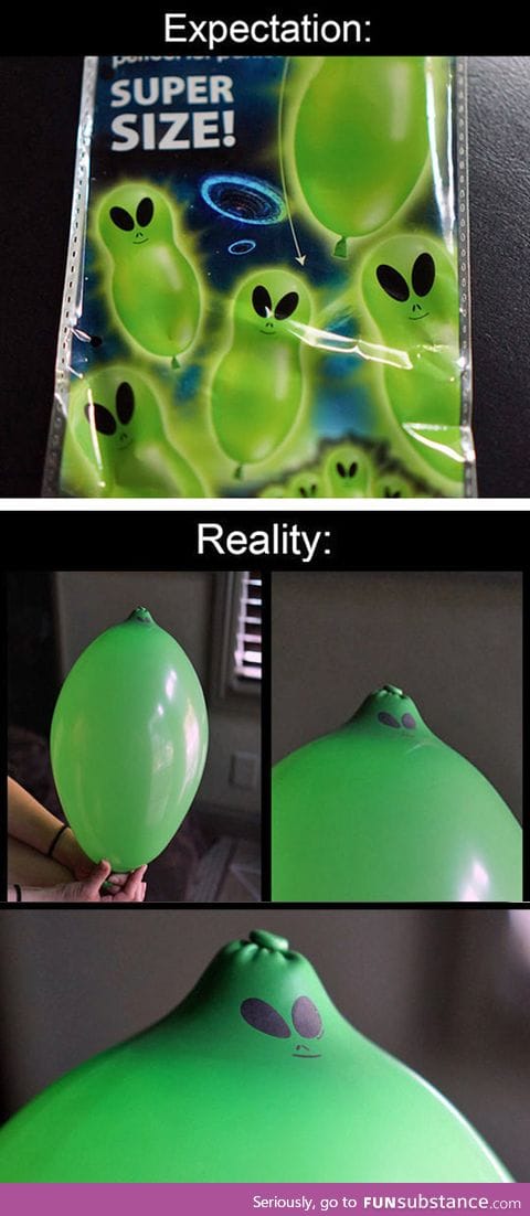Alien balloon