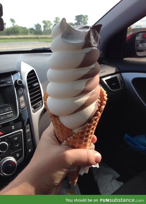 Epic ice cream cone