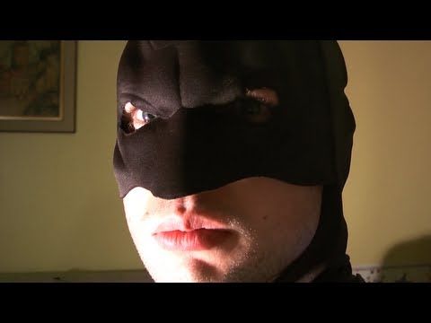 This guy dresses as batman and pretends to be the dark knight in real life