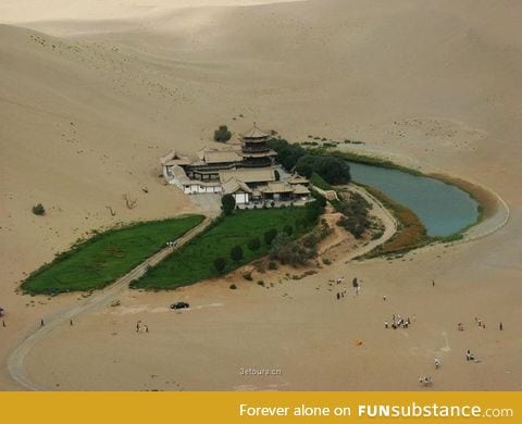 Desert temple
