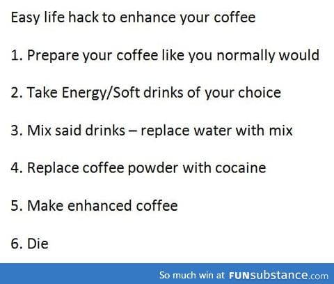 How to enhance your coffe