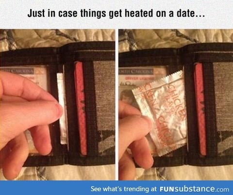 It's nice to be always prepared