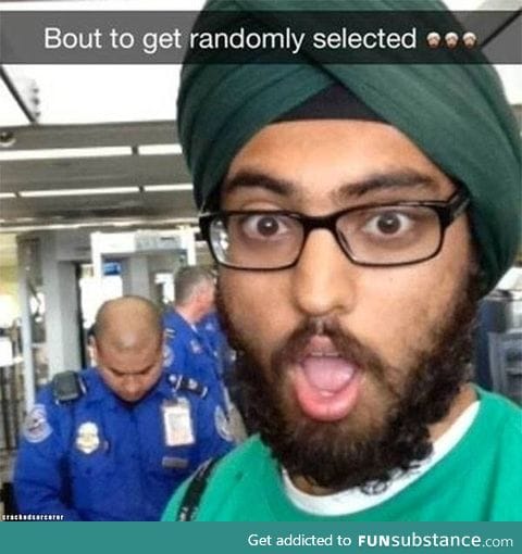 About to be randomly selected
