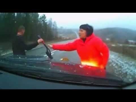 Good Russian people in cars and animals ♥ Good video