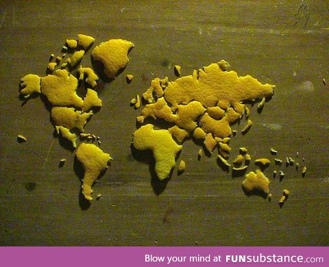 My Friend Was Peeling an Orange and Decided to Make the World