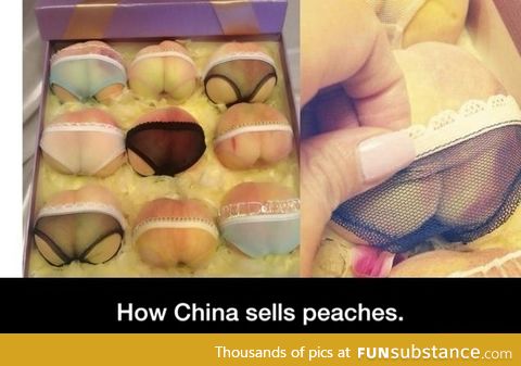 Sexy peaches in China