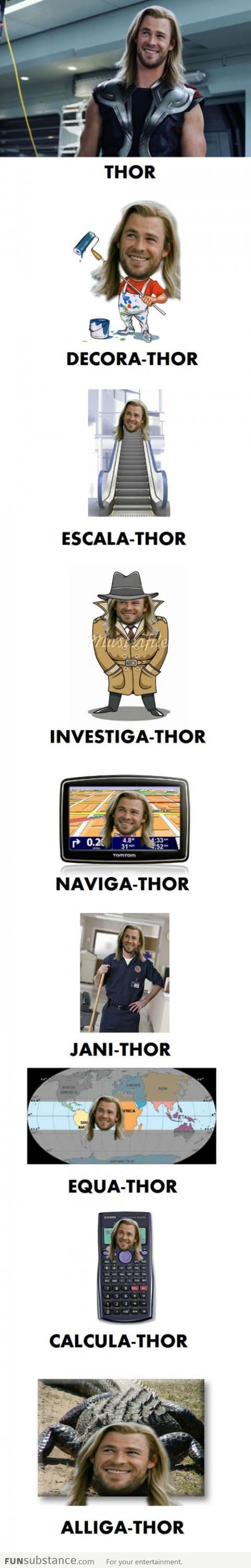 Thor Everywhere