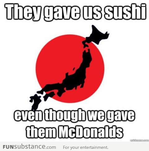 Sushi for McDonalds