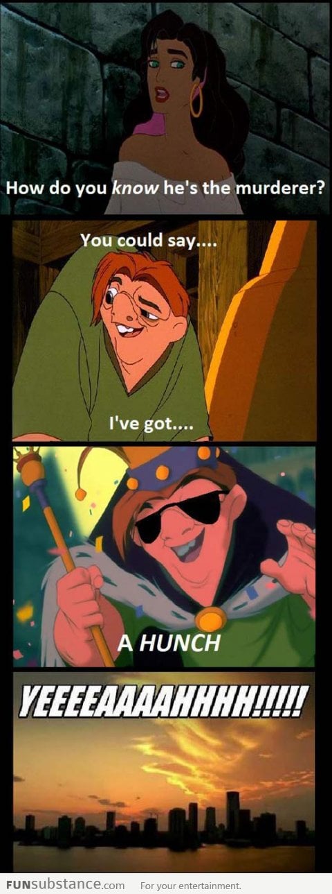 Quasimodo is on the case