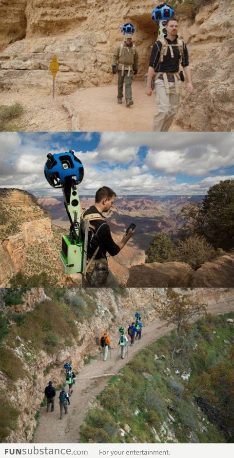 Trekking the Grand Canyon for Google Maps