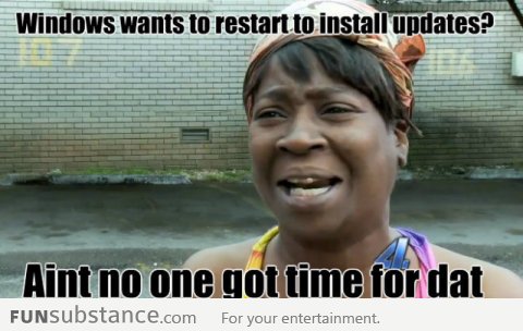 Scumbag Windows Update