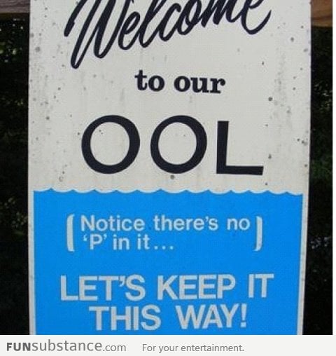 Welcome to our "Ool"