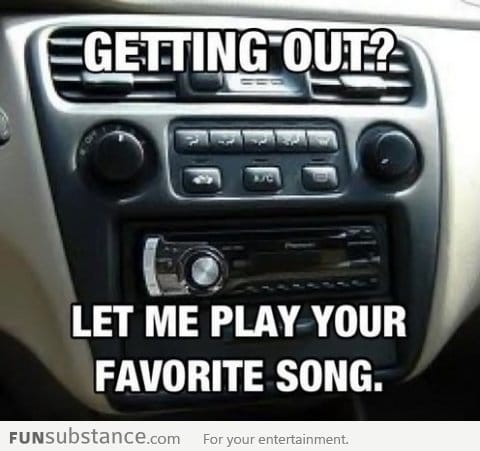 Scumbag Car Radio