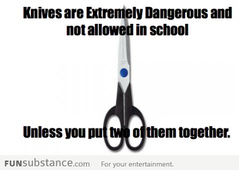 Knives Are Dangerous