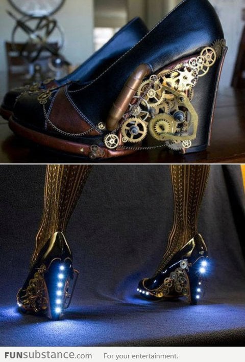 Steampunk Heels