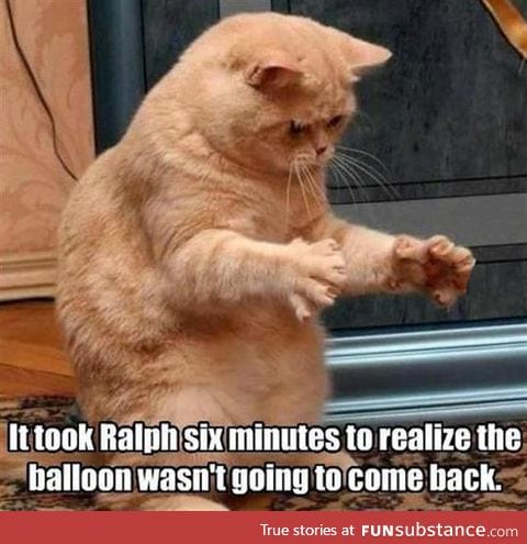 Poor ralph, he was disappointed