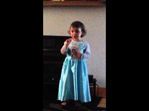 This toddler goes off at her mum for laughing at her singing
