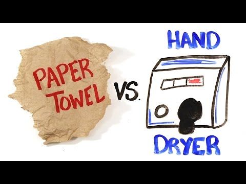 Which Is Cleaner To Use After Washing Hands? Paper Towel or Hand Dryer?