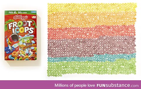 A Box of Fruit Loops, Neatly Organized