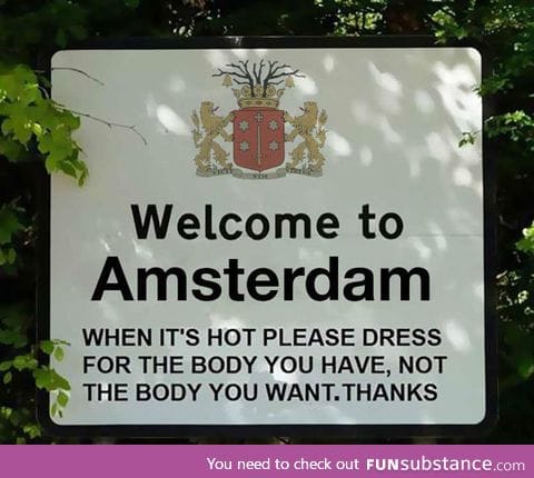 Welcome to amsterdam