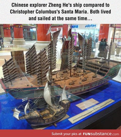 Chinese ships were incredible