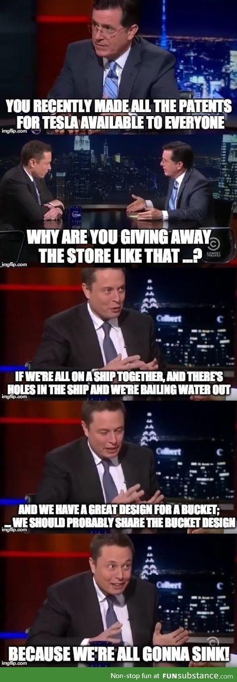 Elon Musk is the man